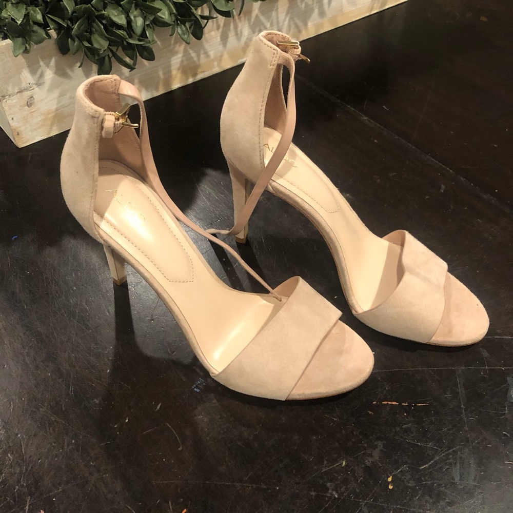 Blush pink sandals